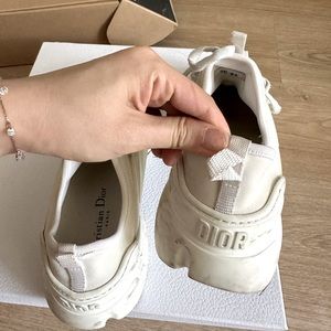 [original 990] Dior white D-connect sneaker size 39 authentic